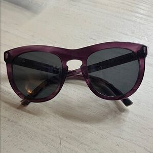 Dolce & Gabbana Burgundy Sunglasses